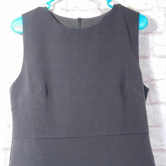 Commense Black Sleeveless Dress with Pleated Hem - XL NWT - Picture 3 of 9